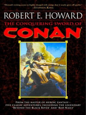 cover image of The Conquering Sword of Conan